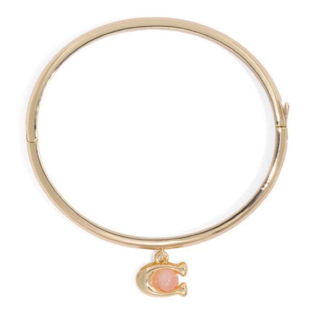 COACH
Charm Hinge Bangle Bracelet